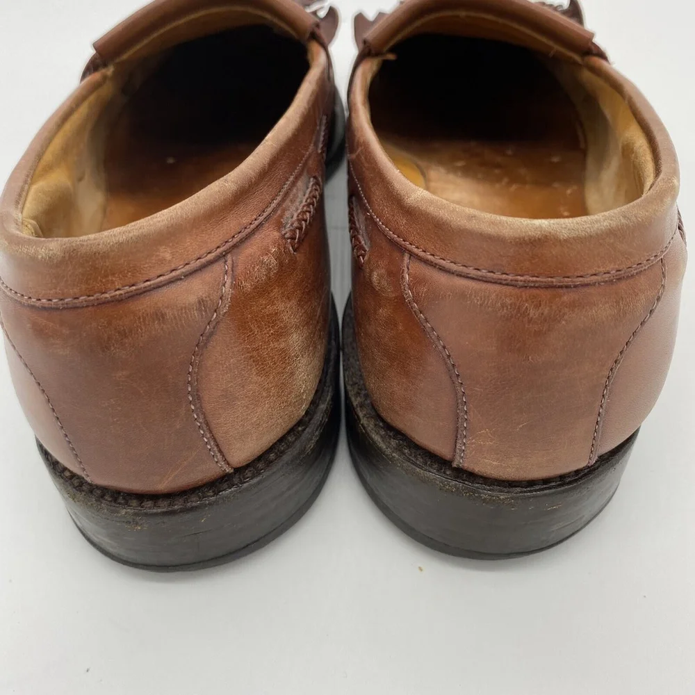 Allen Edmonds Cody Brown Leather Tassel Loafers 1849 Men’s Size 9.5 D
